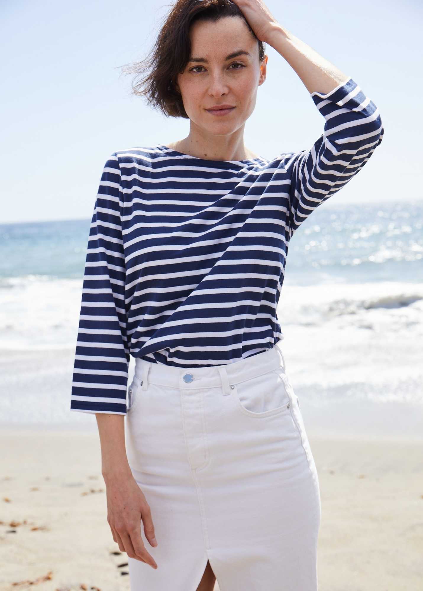 Saint James French striped tees Saint James French striped tees