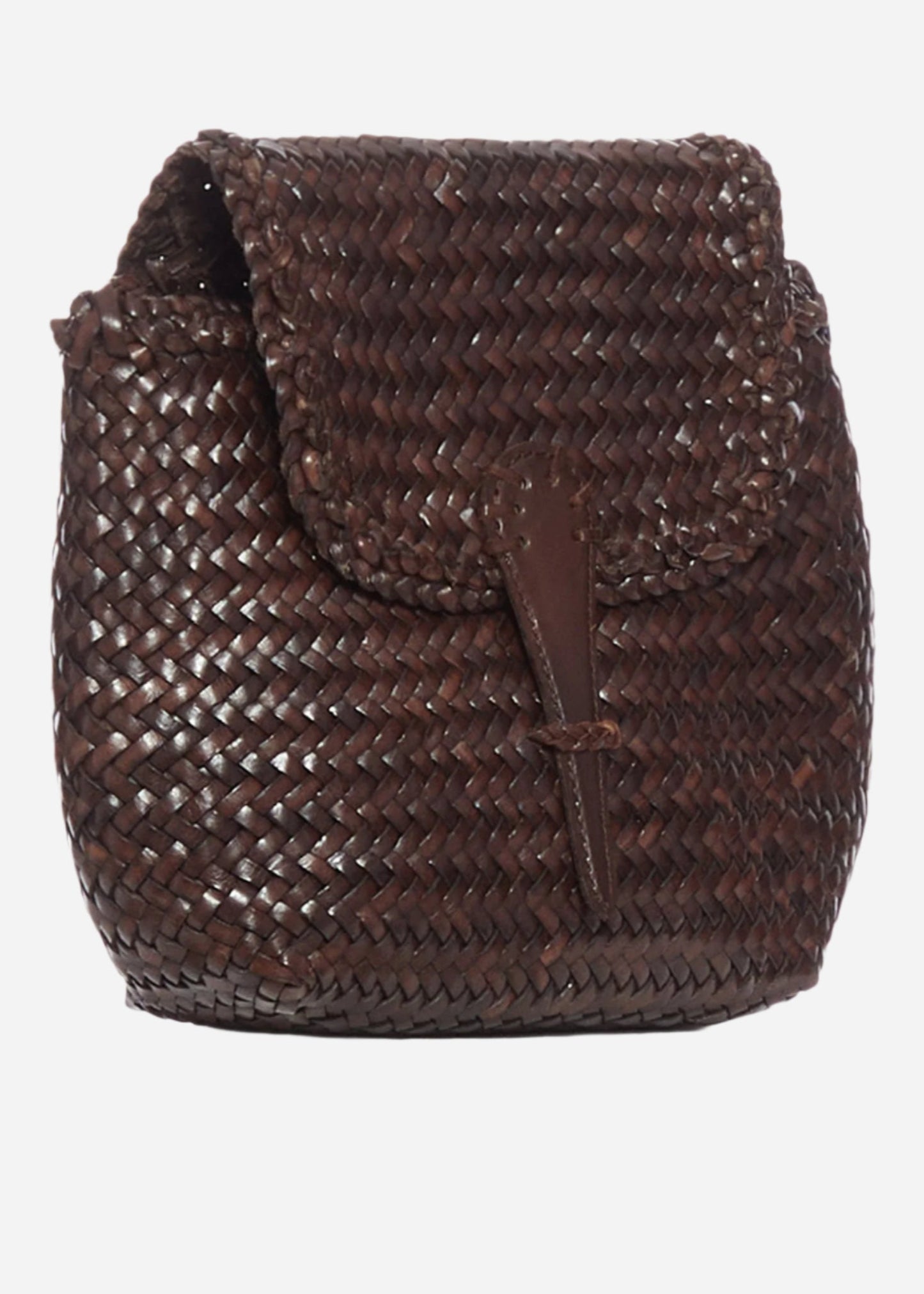 Mini City Bag in Dark Brown from Dragon Diffusion