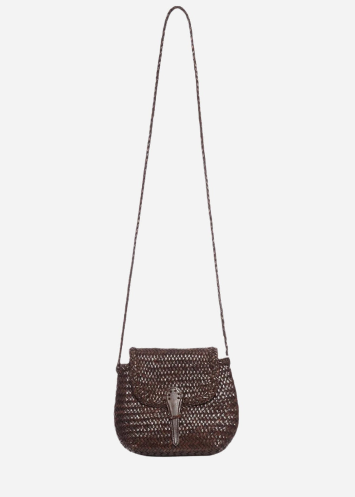Mini City Bag in Dark Brown from Dragon Diffusion