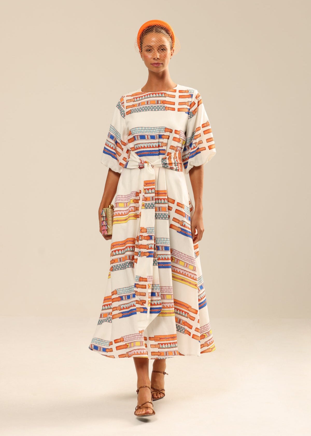 Straight Six Dress in Browbands from Binnywear