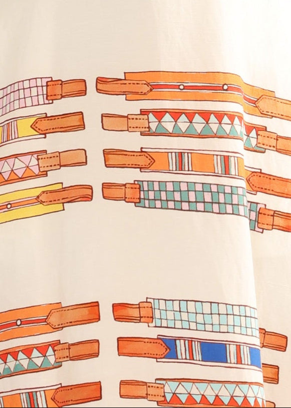 Straight Six Dress in Browbands from Binnywear