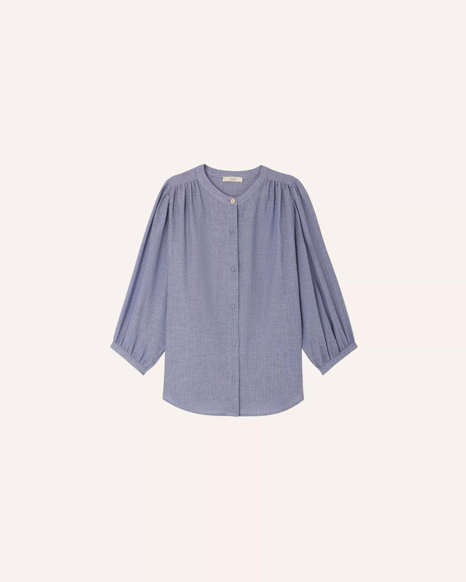 A View Blouse in Chambray from SESSUN at Edito boutique