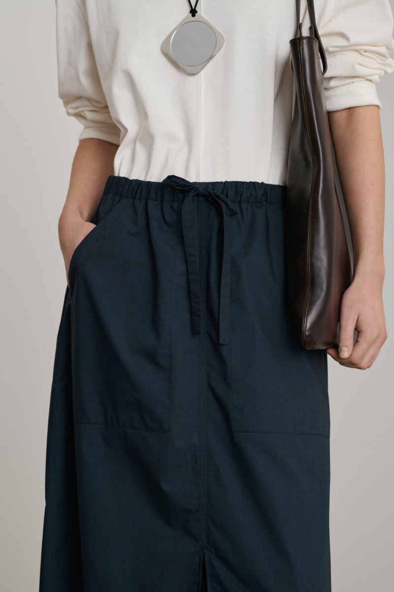 Agadir Skirt in Midnight Blue from SOEUR at Edito boutique