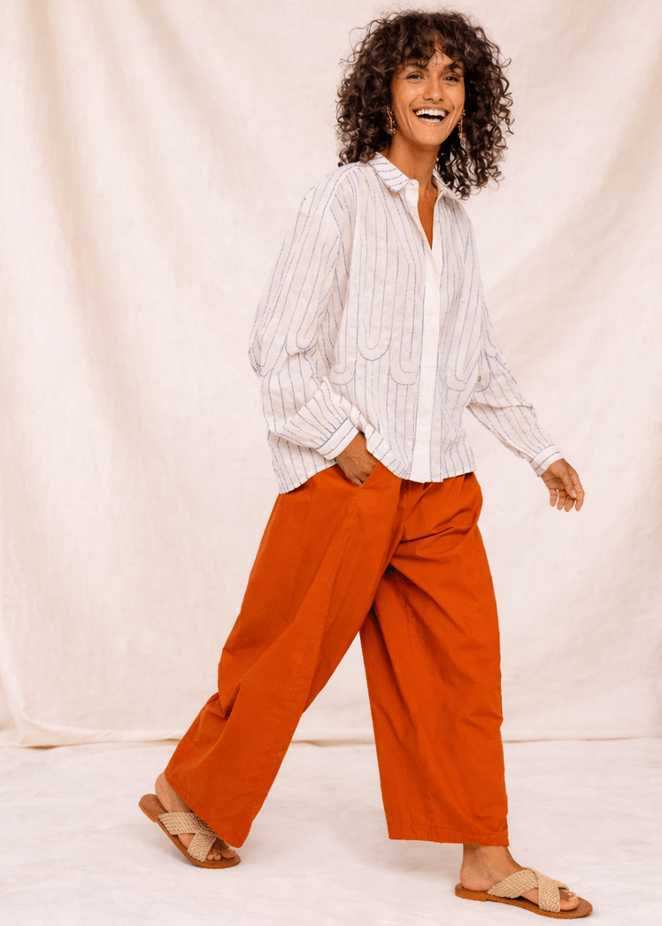 Ali Mistral Shirt in Ecru from SACRECOEUR at Edito boutique