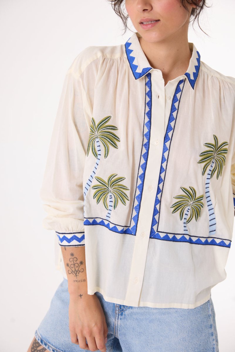 Ali Shirt in Jungle from SACRECOEUR at Edito boutique