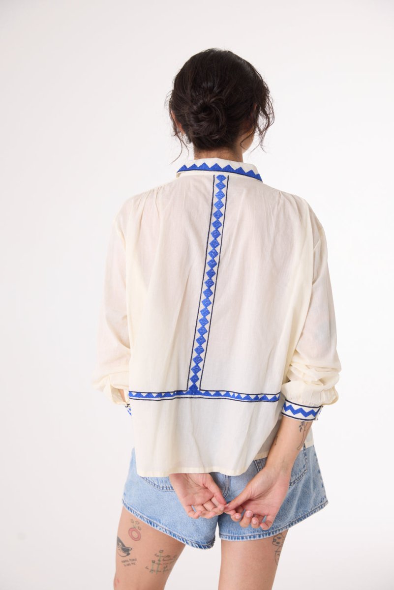 Ali Shirt in Jungle from SACRECOEUR at Edito boutique