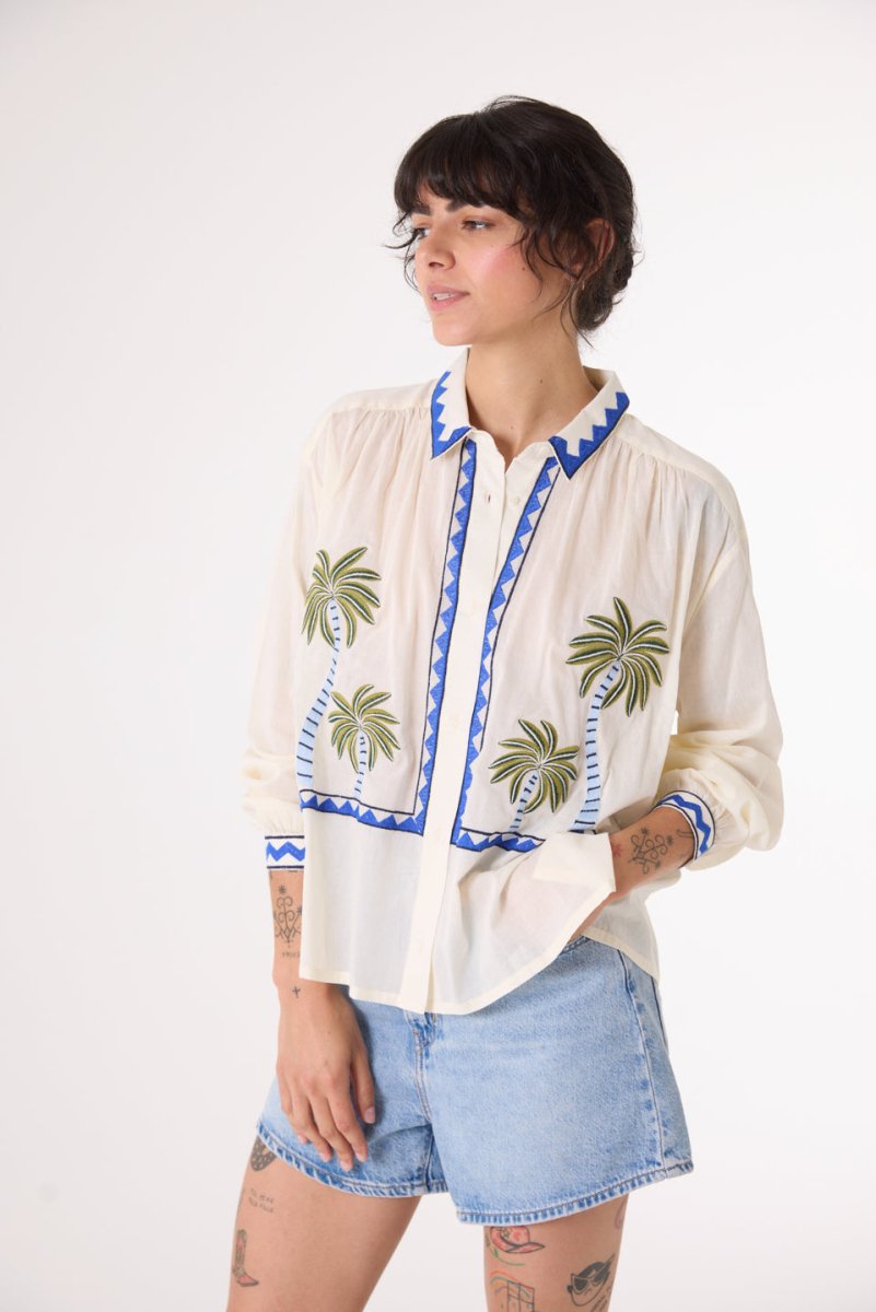 Ali Shirt in Jungle from SACRECOEUR at Edito boutique