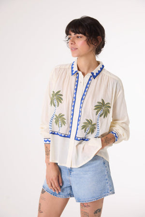 Ali Shirt in Jungle from SACRECOEUR at Edito boutique