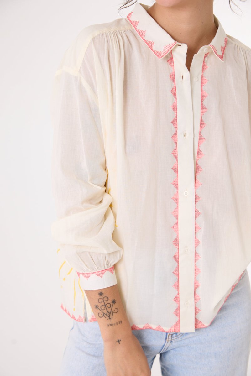 Ali Shirt in Sunshine from SACRECOEUR at Edito boutique