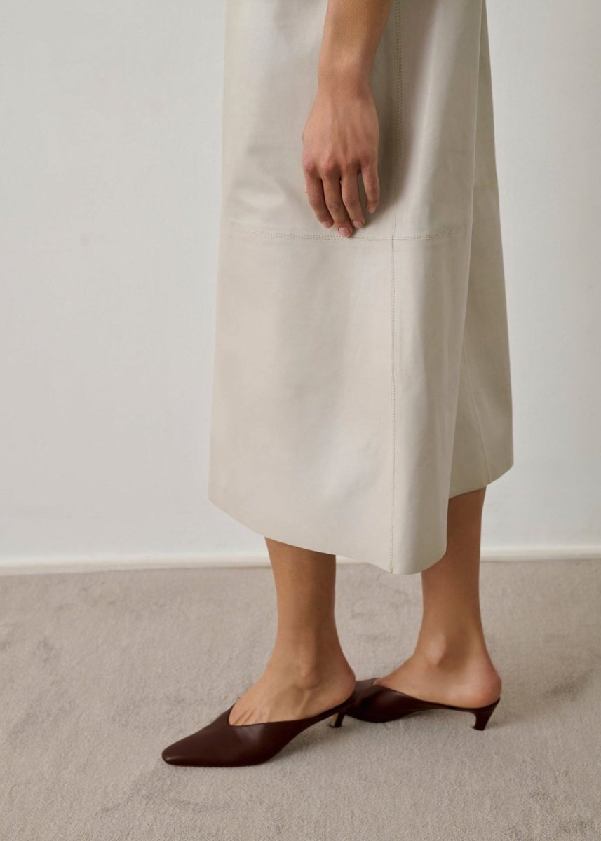 Amalie Mules in Brown from SOEUR at Edito boutique