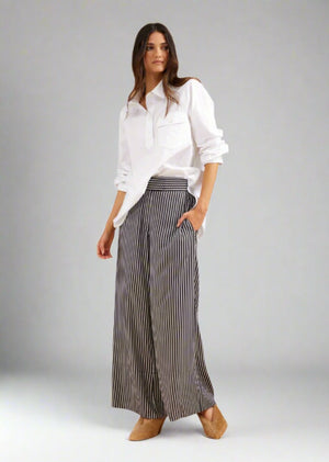 Annie Pant in Pinstripe from BINNYWEAR at Edito boutique