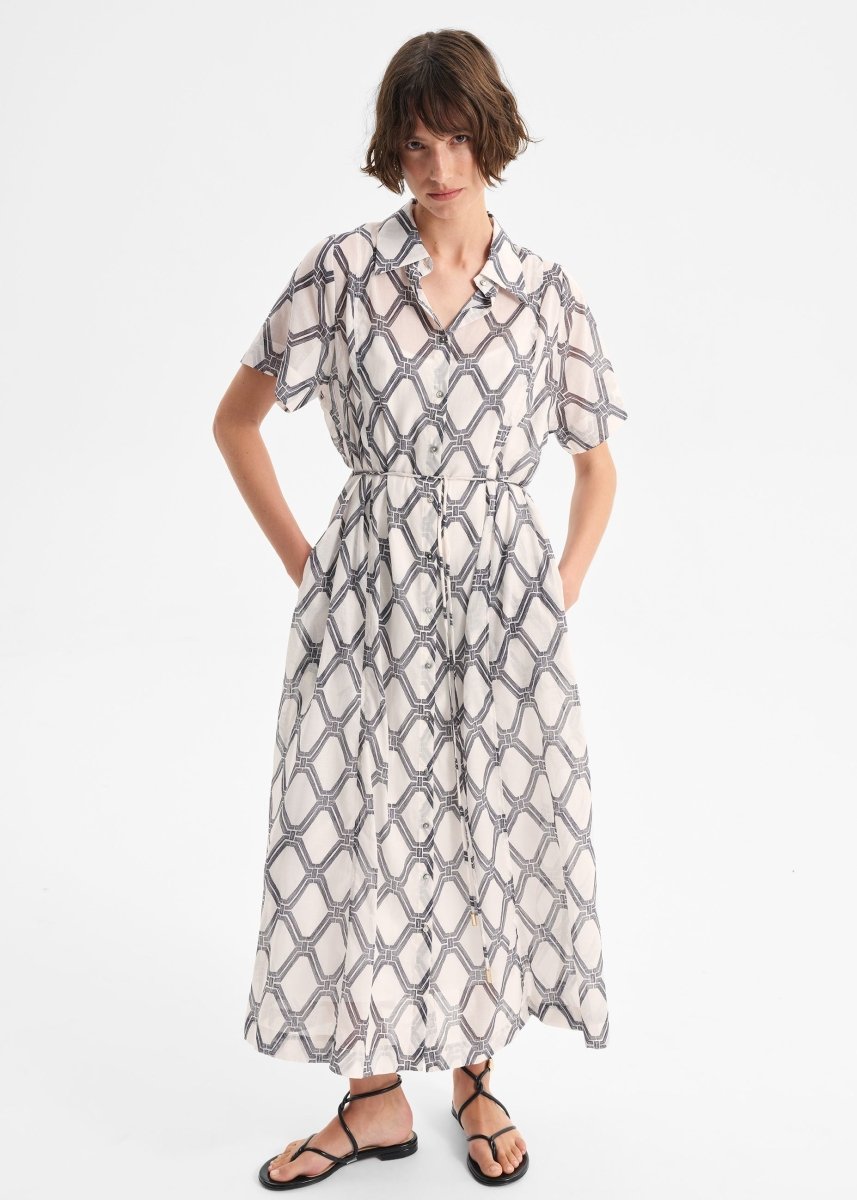 Arlo Shirt Dress in Print from MORRISON at Edito boutique