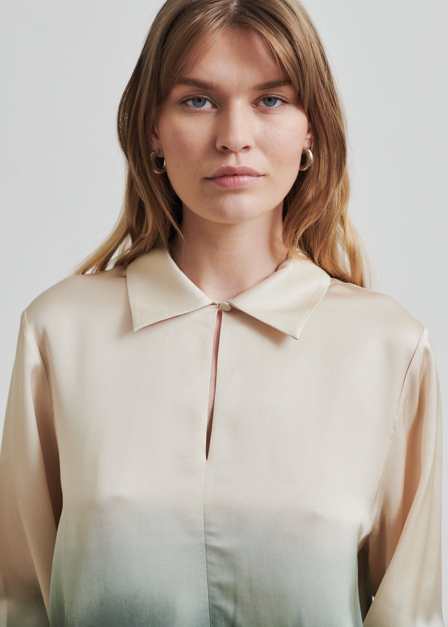Avora Blouse in Agave Green from Second Female