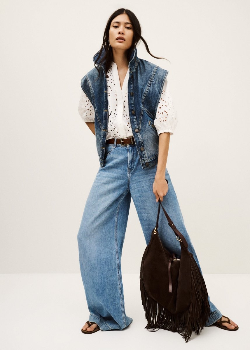 Beatrice Shirt in Ecru from BA&SH at Edito boutique
