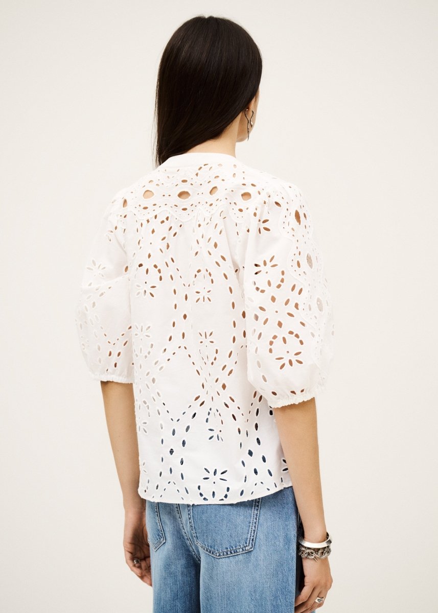 Beatrice Shirt in Ecru from BA&SH at Edito boutique