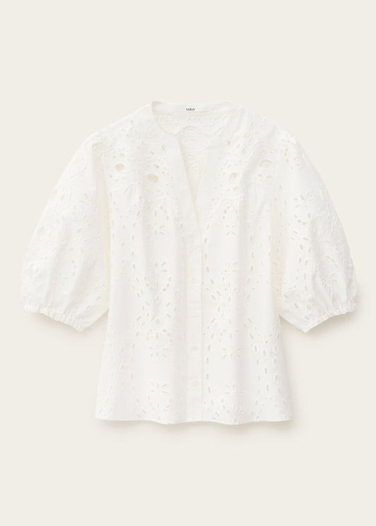 Beatrice Shirt in Ecru from BA&SH at Edito boutique Beatrice Shirt in Ecru from BA&SH at Edito boutique