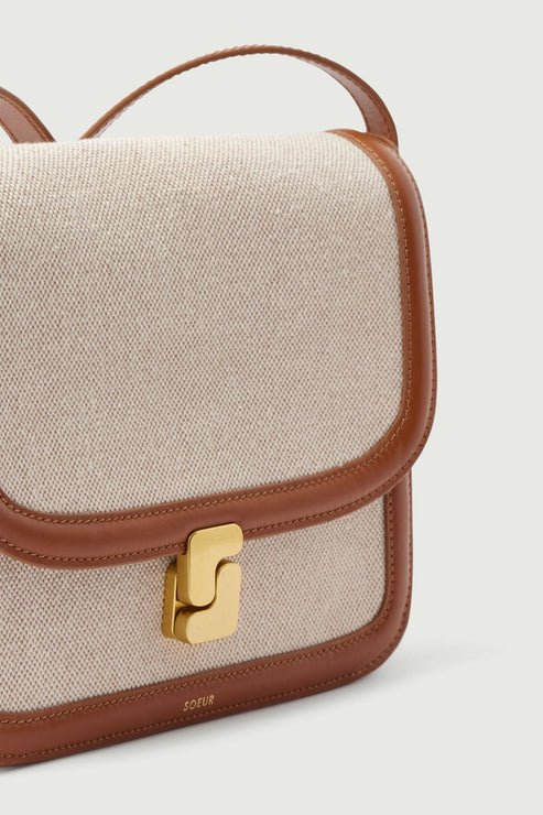 Bellisssima Maxi Bag in Ecru/Naturel from SOEUR at Edito boutique
