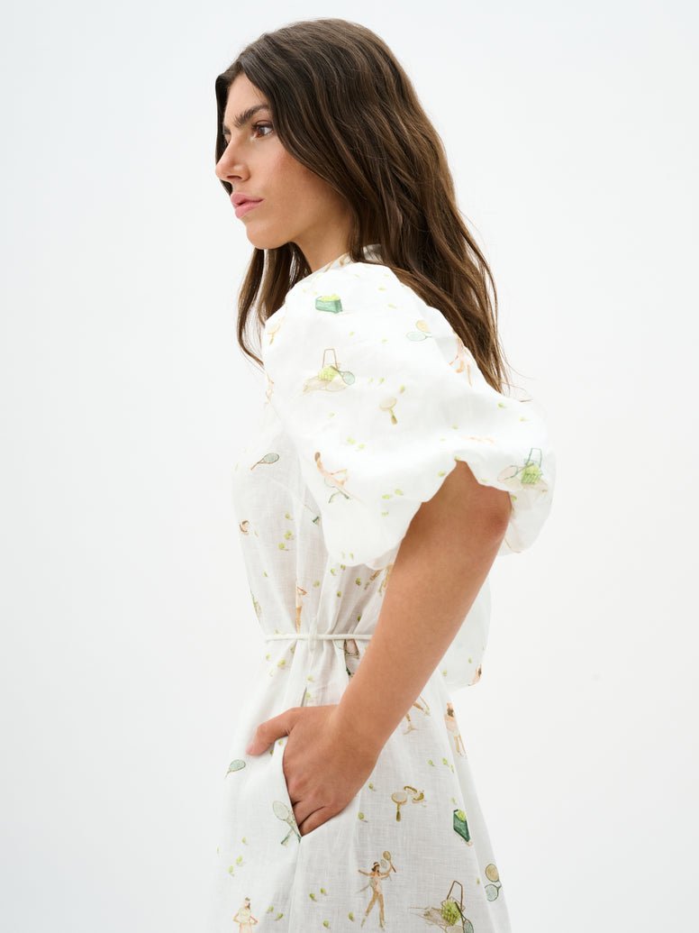 Berkeley Dress in Break Point from ROAME at Edito boutique