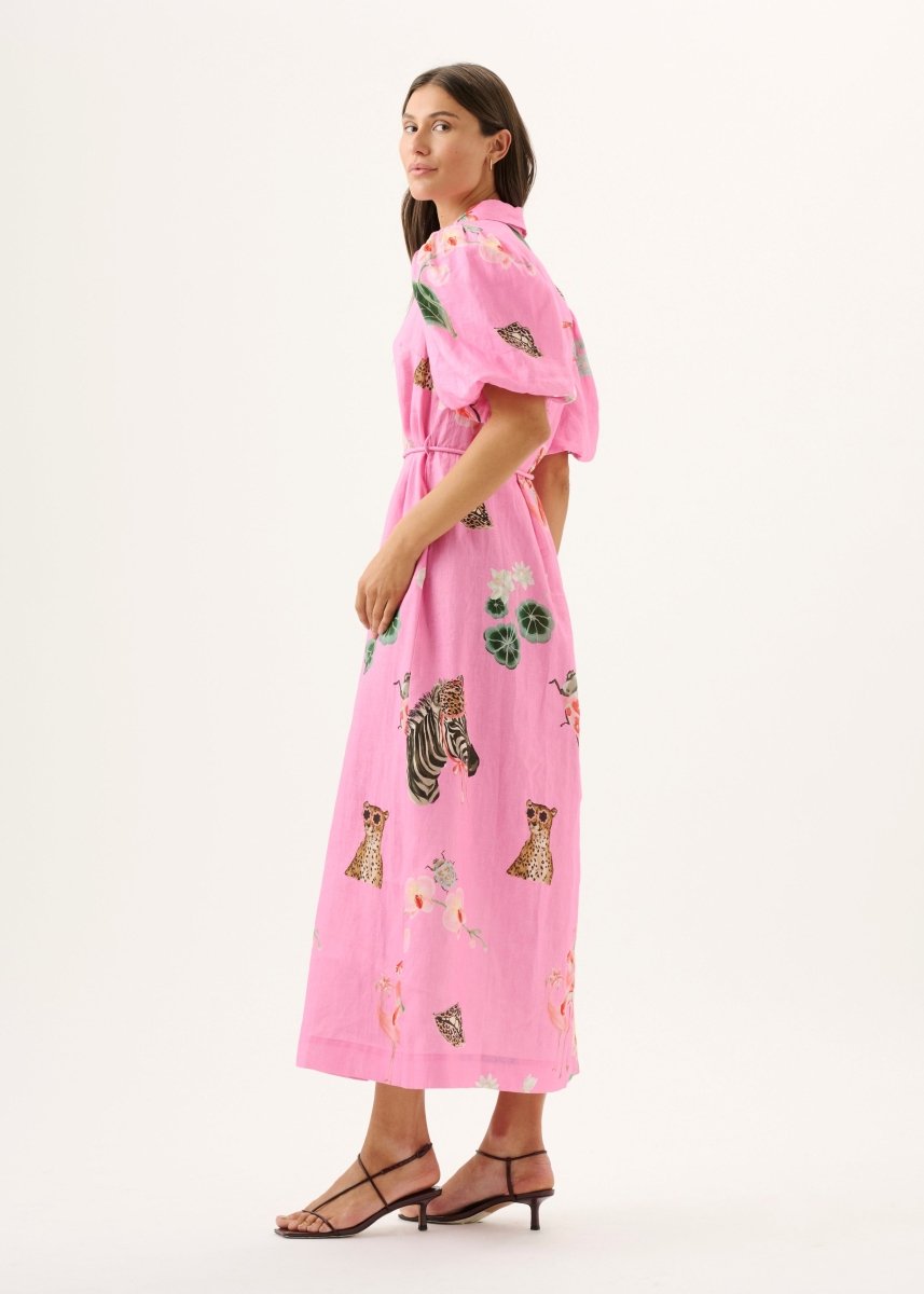 Berkeley Dress in Jungle Amour from ROAME at Edito boutique