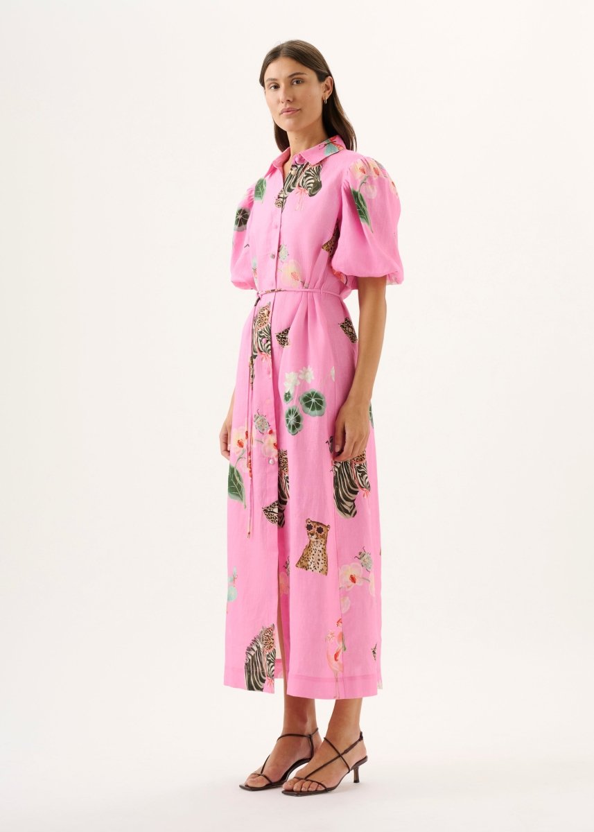 Berkeley Dress in Jungle Amour from ROAME at Edito boutique