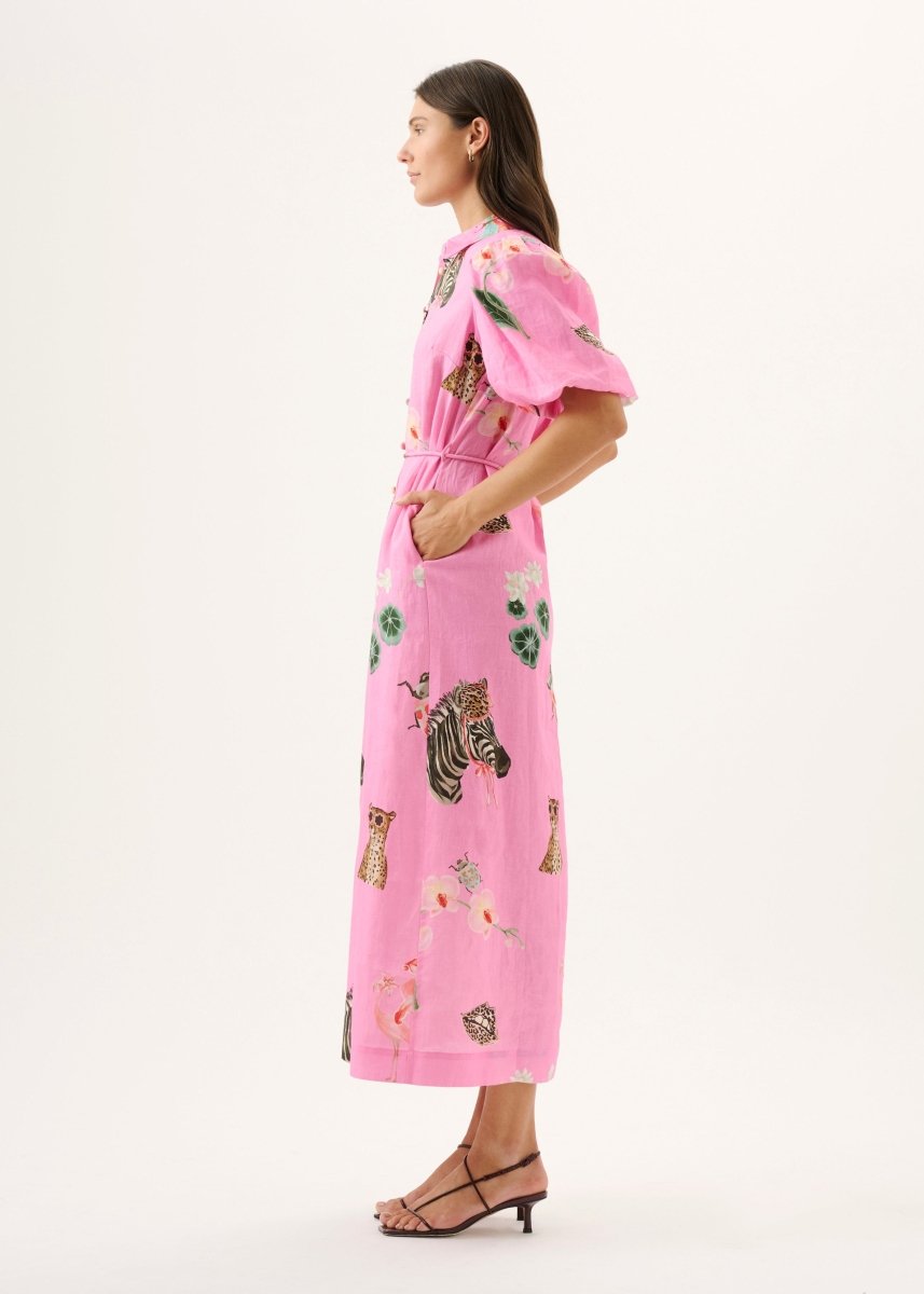 Berkeley Dress in Jungle Amour from ROAME at Edito boutique