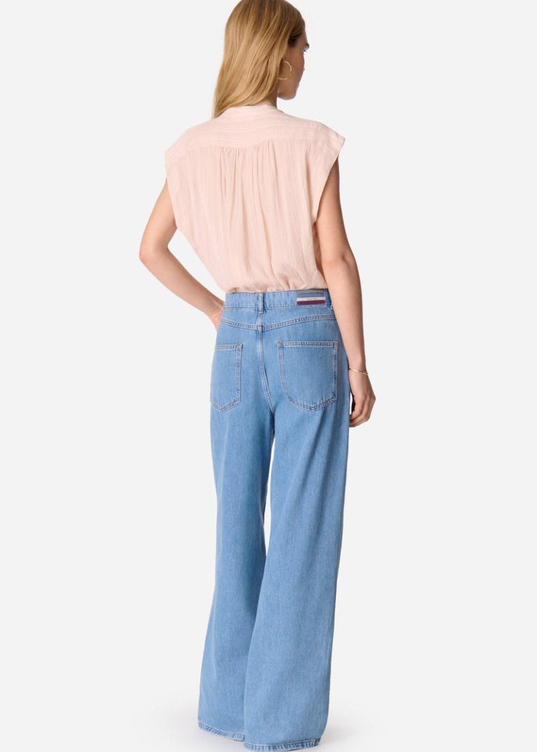 Bilbao Jeans in Light Indigo from VANESSA BRUNO at Edito boutique