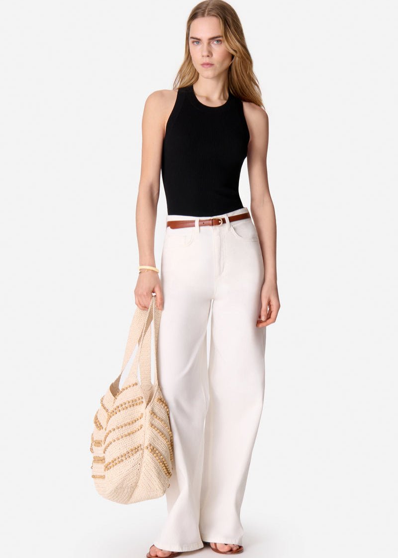 Bilbao Jeans in Natural from VANESSA BRUNO at Edito boutique