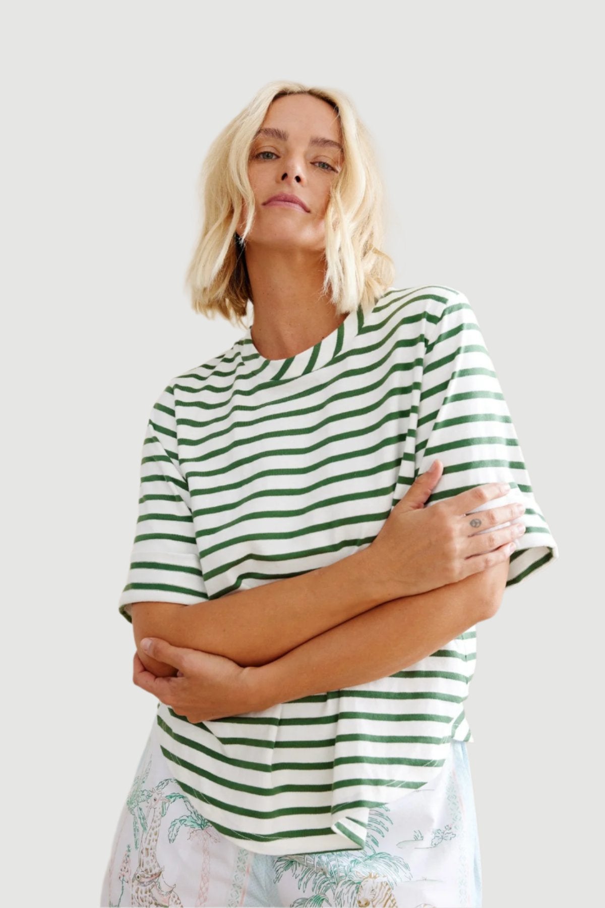 Binnywear Okavango Delta Tee-Shirt in Stripes
