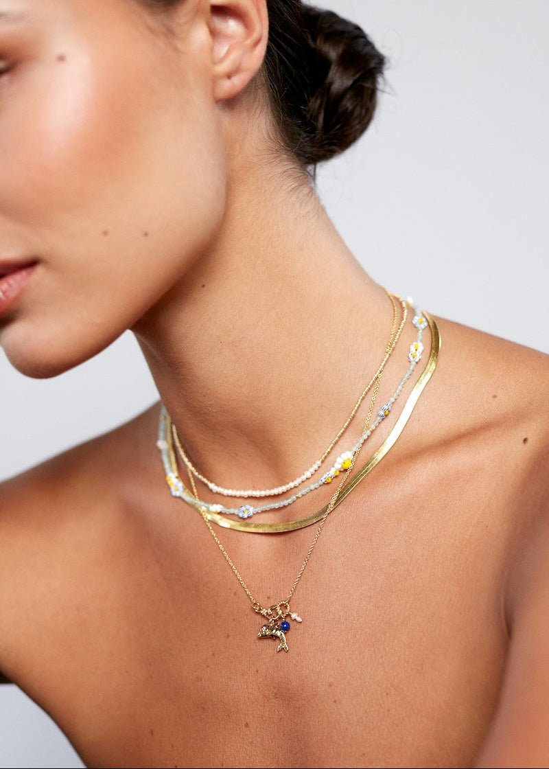 Bluebell Bloom Necklace from ANNI LU at Edito Boutique