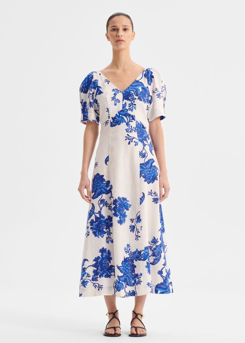 Bonita Linen Dress in Print from MORRISON at Edito boutique
