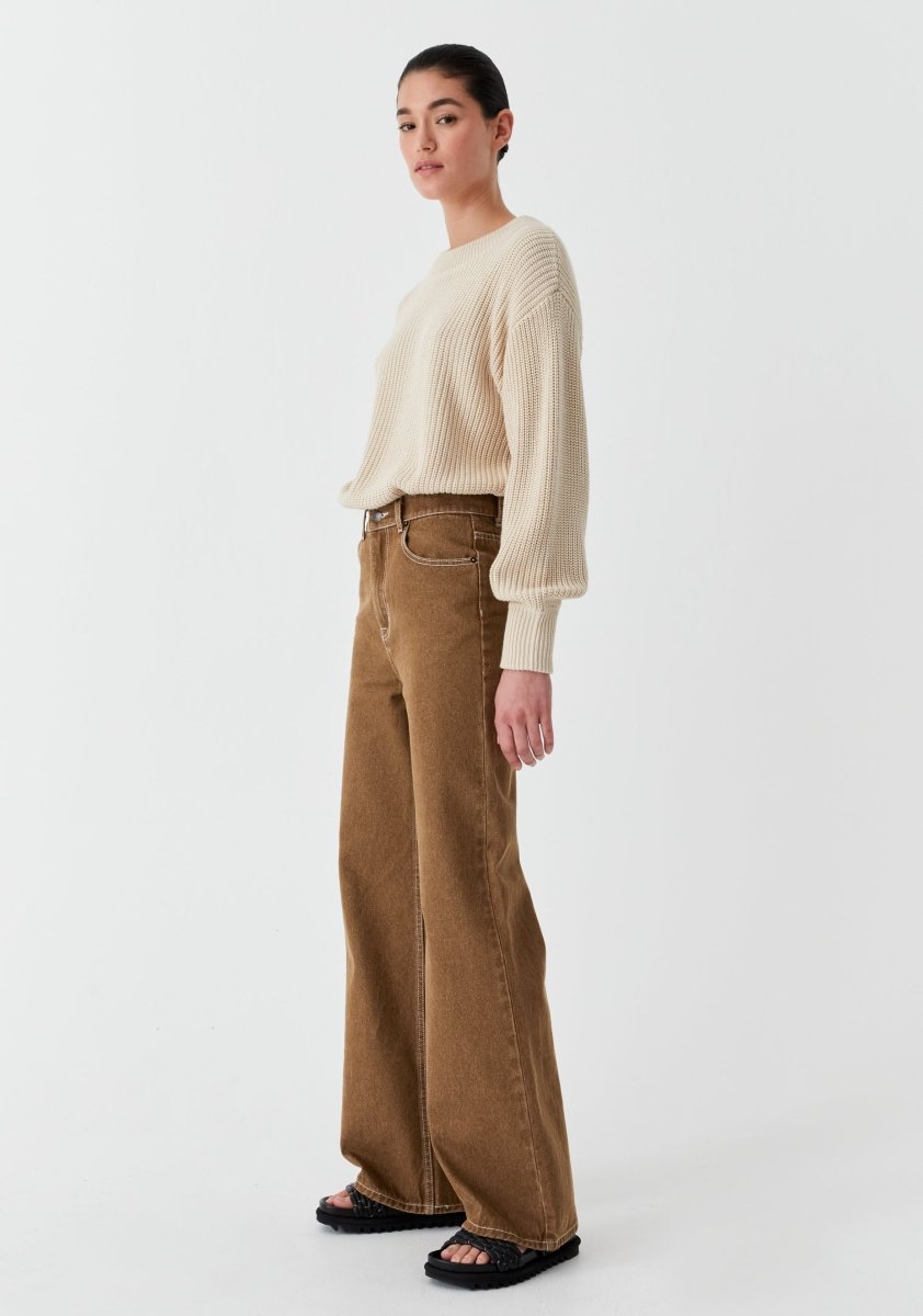Bryant Denim Jean in Tobacco from MORRISON at Edito boutique