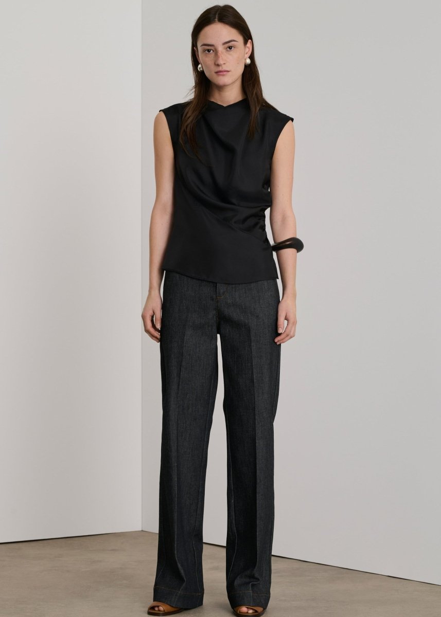 California Jean in Raw Black from SOEUR at Edito boutique