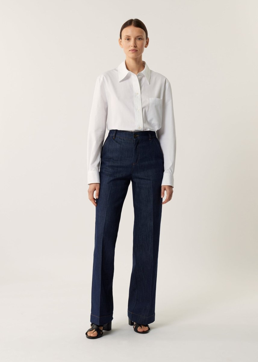 California Jean in Raw Denim from SOEUR at Edito boutique