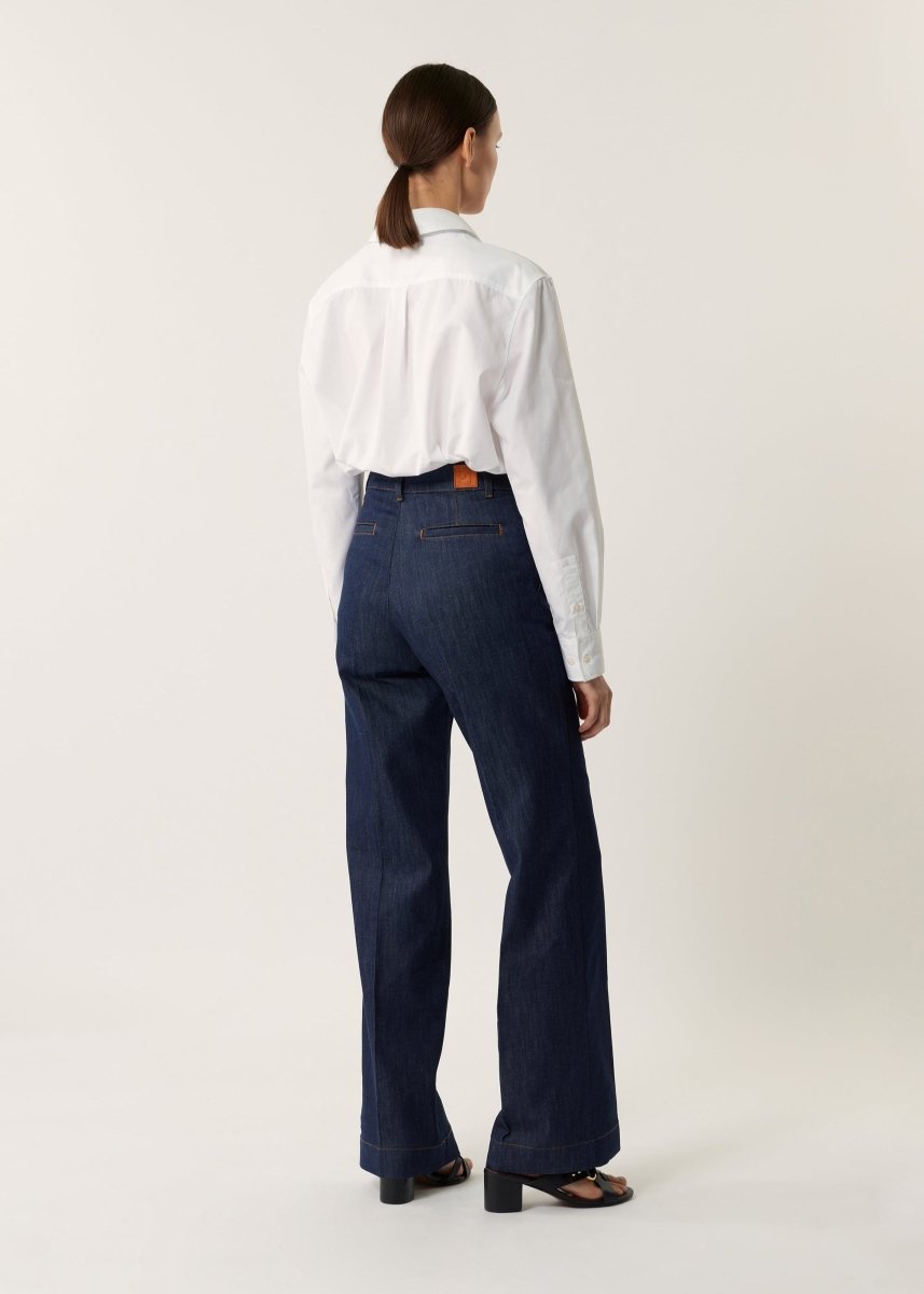 California Jean in Raw Denim from SOEUR at Edito boutique