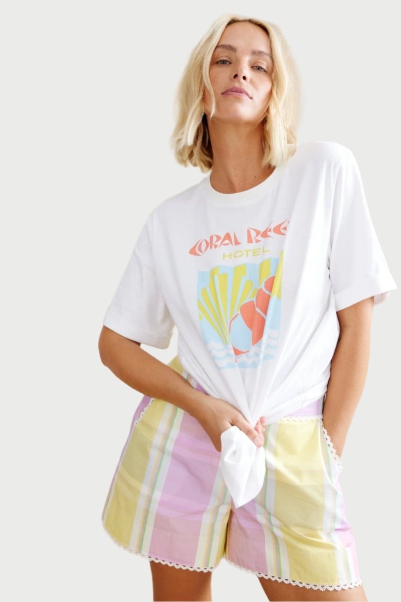 Coral Reef T-Shirt from BINNYWEAR at Edito boutique