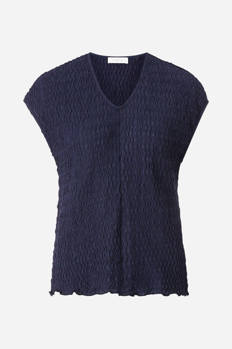 Crinkled T-Shirt from RICH & ROYAL at Edito boutique