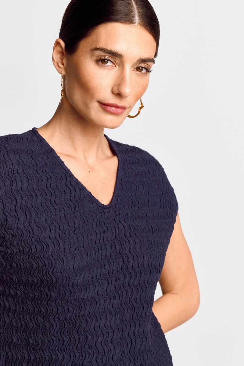 Crinkled T-Shirt from RICH & ROYAL at Edito boutique