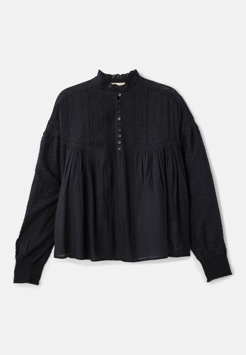 Dahlia Blouse in Black from VANESSA BRUNO at Edito boutique
