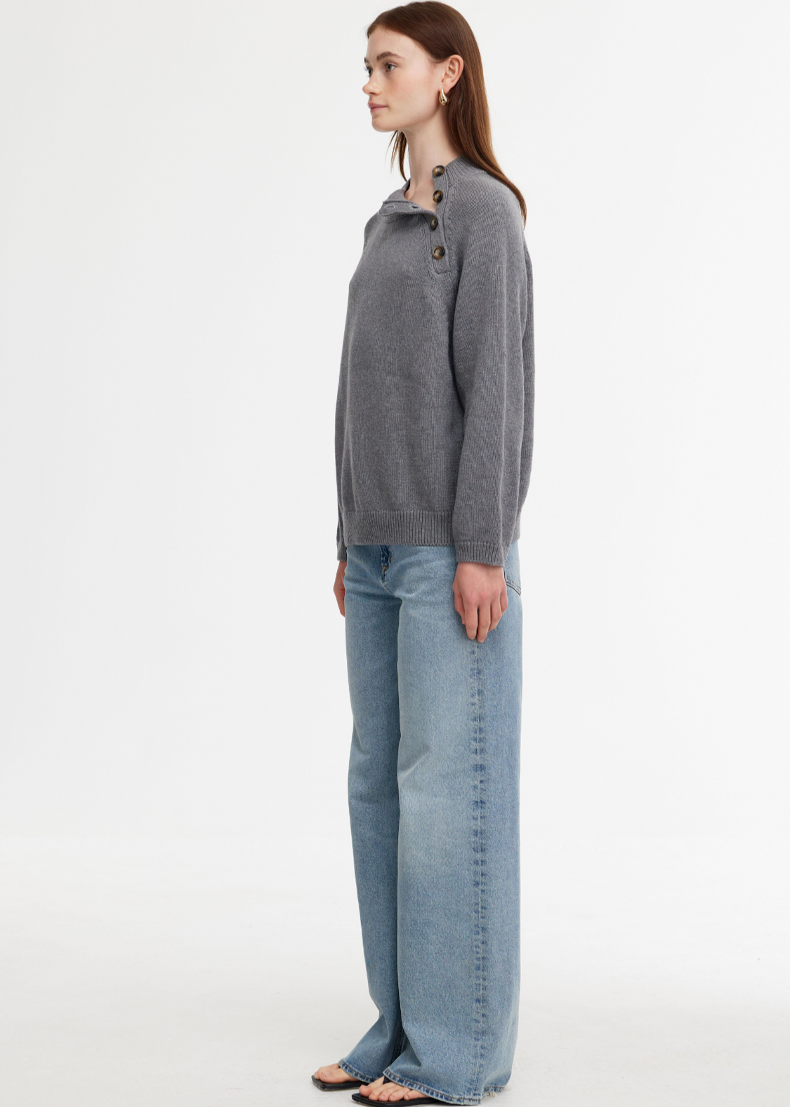 Darcy Jumper in Grey from Kinney