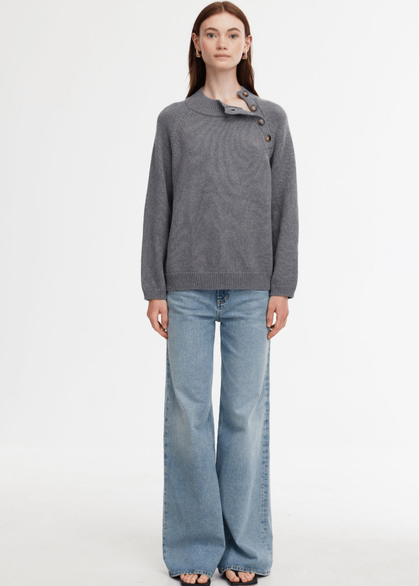 Darcy Jumper in Grey from KINNEY at Edito boutique