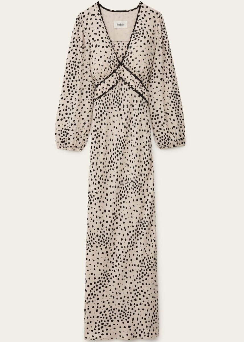 Derby Maxi Dress in Ecru from BA&SH at Edito boutique