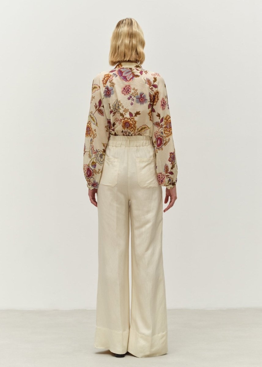 Dialogue Blouse in Flowers from DEVOTION TWINS at Edito boutique