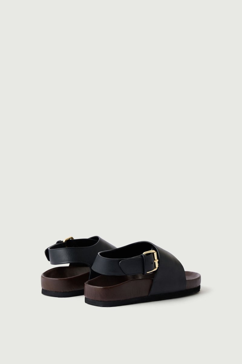 Domani Sandals in Black from SOEUR at Edito boutique