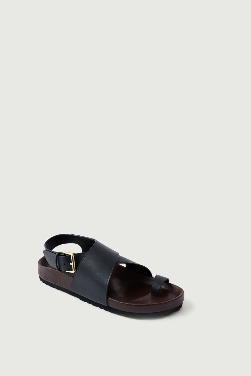 Domani Sandals in Black from SOEUR at Edito boutique