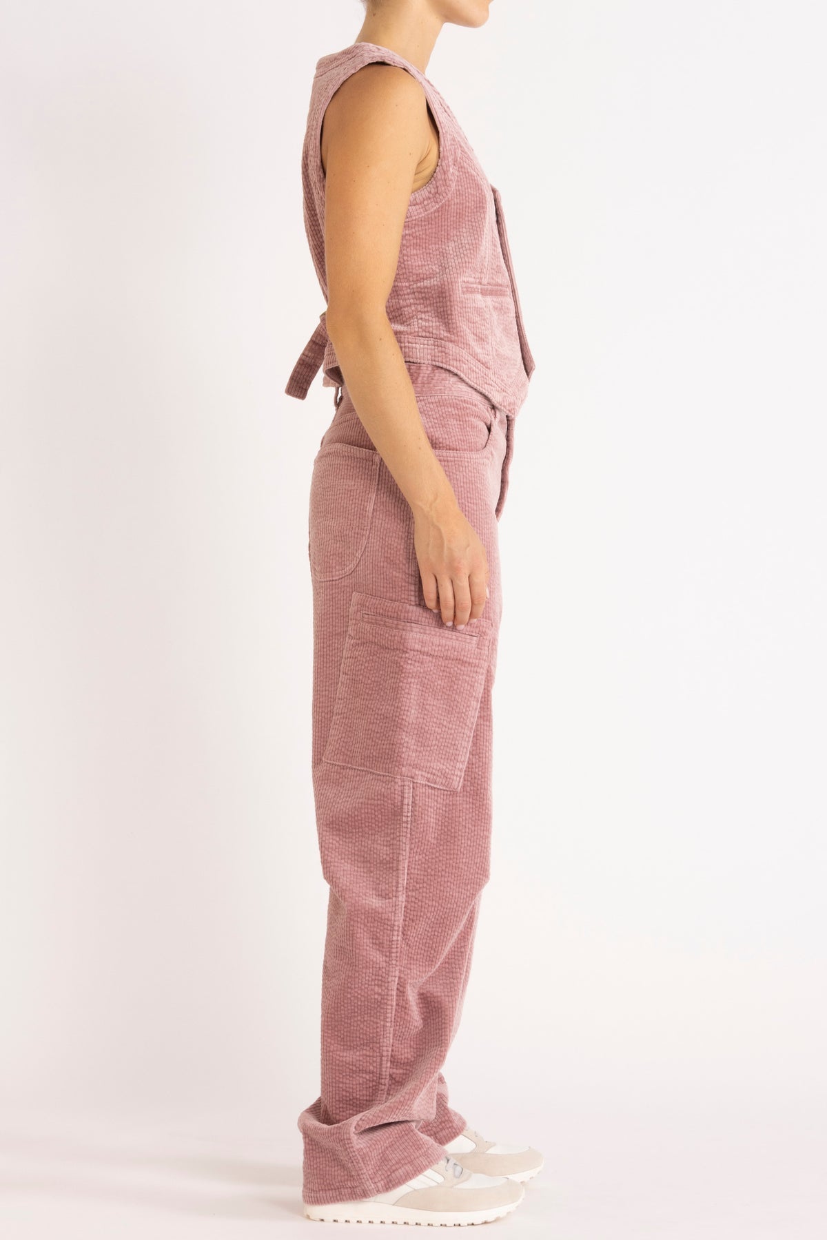Dune Corduroy Pant in Rose from Flannel