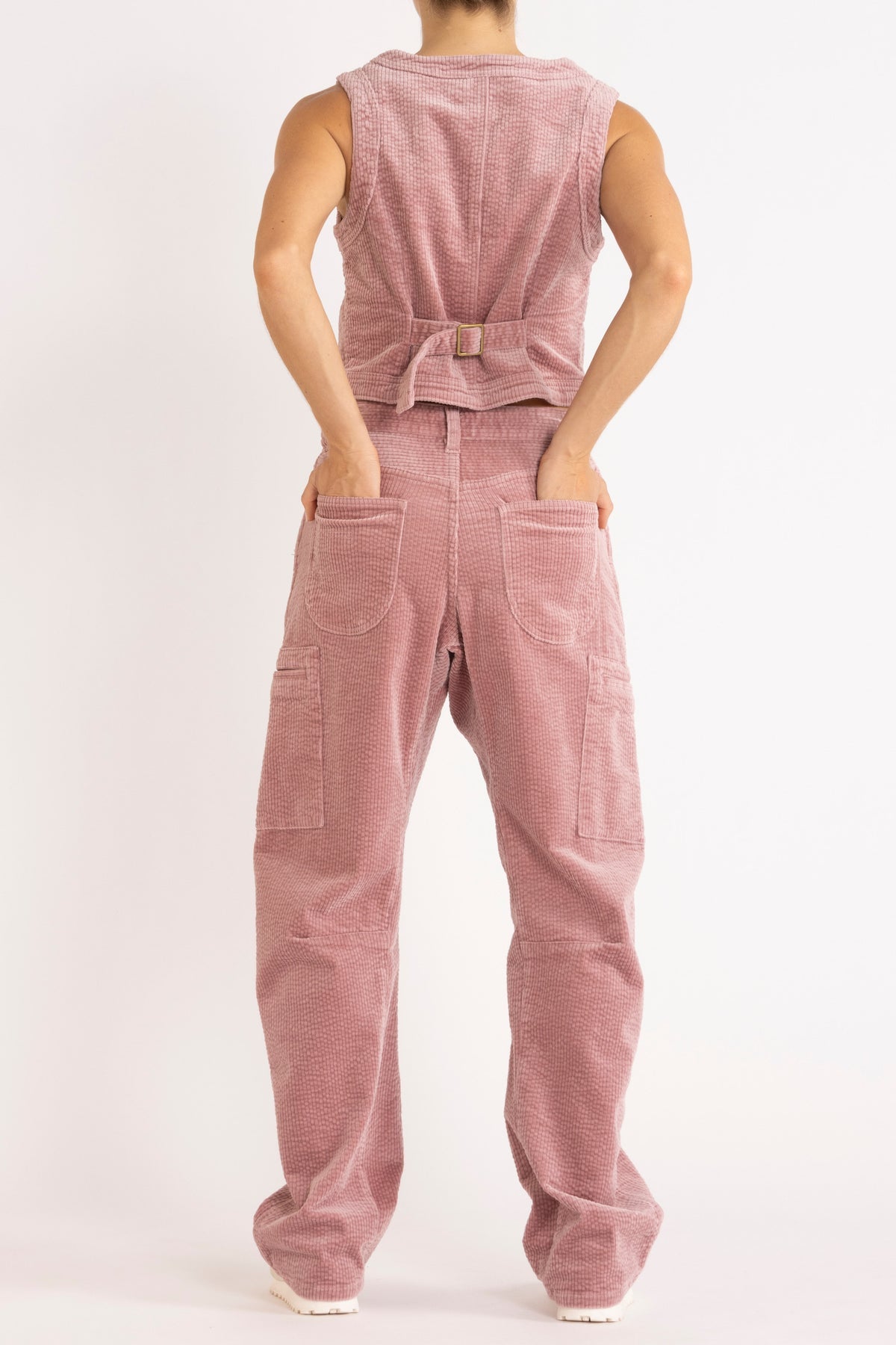 Dune Corduroy Pant in Rose from Flannel