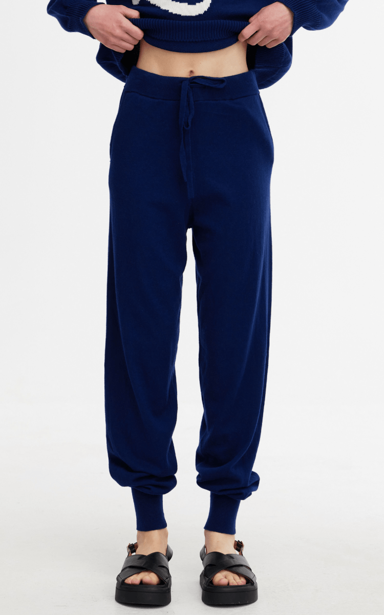Eliza Knit Pant in Indigo from KINNEY at Edito boutique