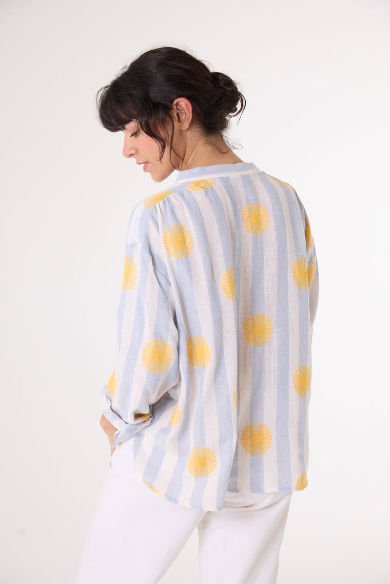 Ella Shirt in Soleil from SACRECOEUR at Edito boutique