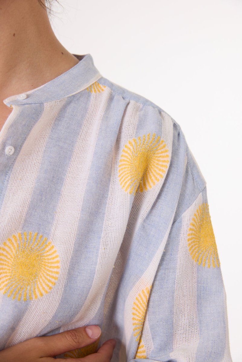 Ella Shirt in Soleil from SACRECOEUR at Edito boutique