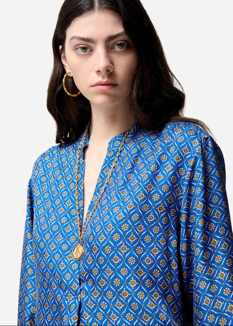 Elorina Dress in Navy from VANESSA BRUNO at Edito boutique
